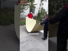 Dekorative flexible Wand-Furnier-Blattplatte Clay Wall Tile Anti Agings leichte flexible