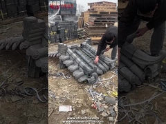 Natürlicher traditioneller Entwurf Grey Chinese Clay Roof Tiless