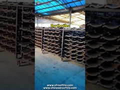 Japanischer Stil Graue Schieferdachfliese für Villa Teehaus Dach