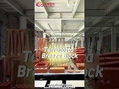 Baustoff Lüftungsbrise-Block für Wanddekoration Terrakotta Ziegel Hohl