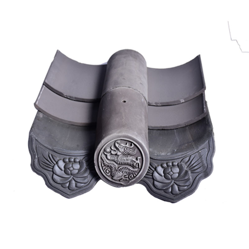 Chinesisches Teehaus Dachfliese Sushi Wohnsitz Restaurant Dekorationsdach Clay Material Fliese