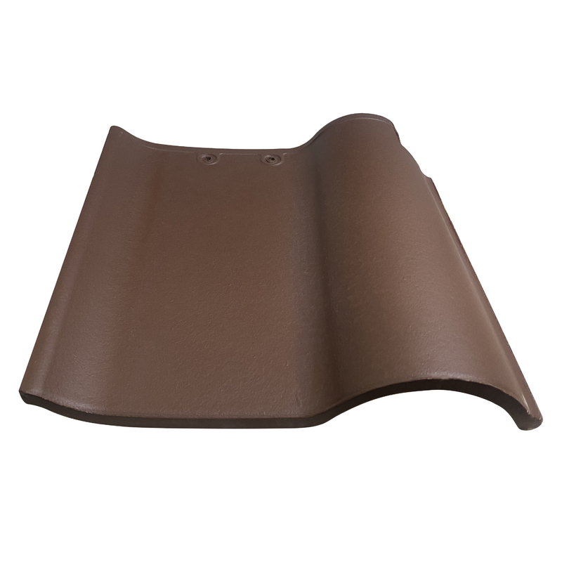 Schokoladen-Farbspanisches keramisches Landhaus-Hotel-Dach Clay Tiles Size 220*220mm