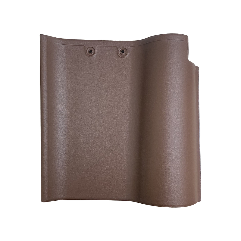 Schokoladen-Farbspanisches keramisches Landhaus-Hotel-Dach Clay Tiles Size 220*220mm