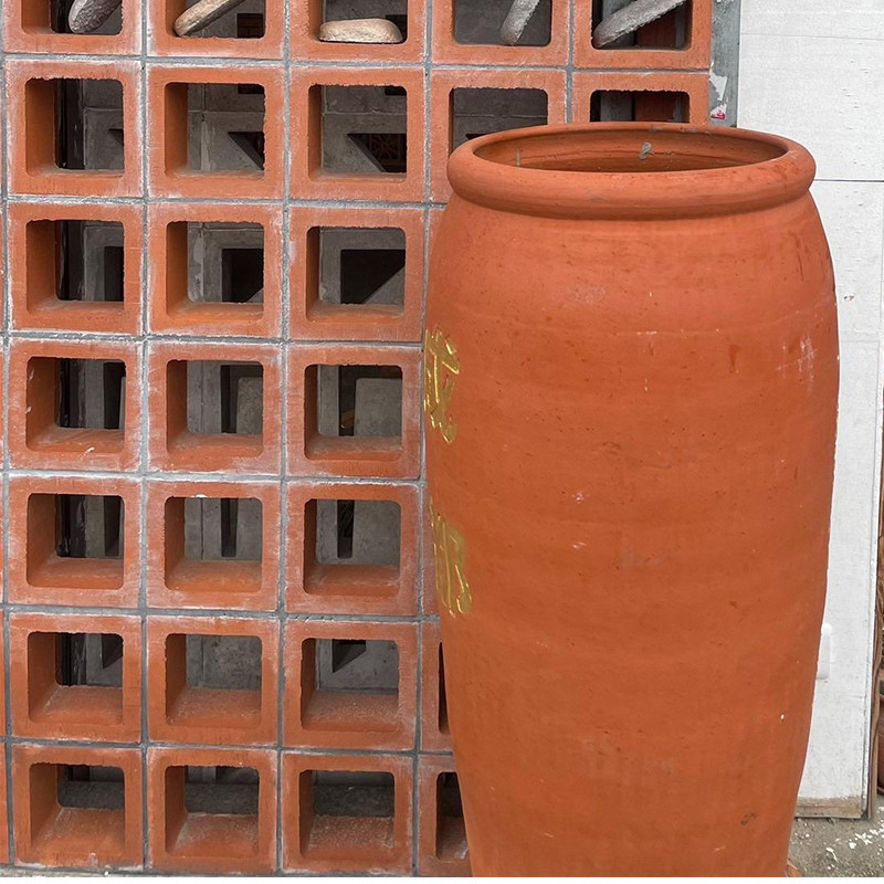Dekorative rote Terrakotta Brise Blöcke Ton Wandziegel für künstlerische Installationen