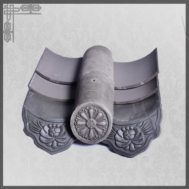 Traditionelle chinesische Grauton-Dachfliesen Überlegenes Dachmaterial für traditionelle asiatische Gebäude