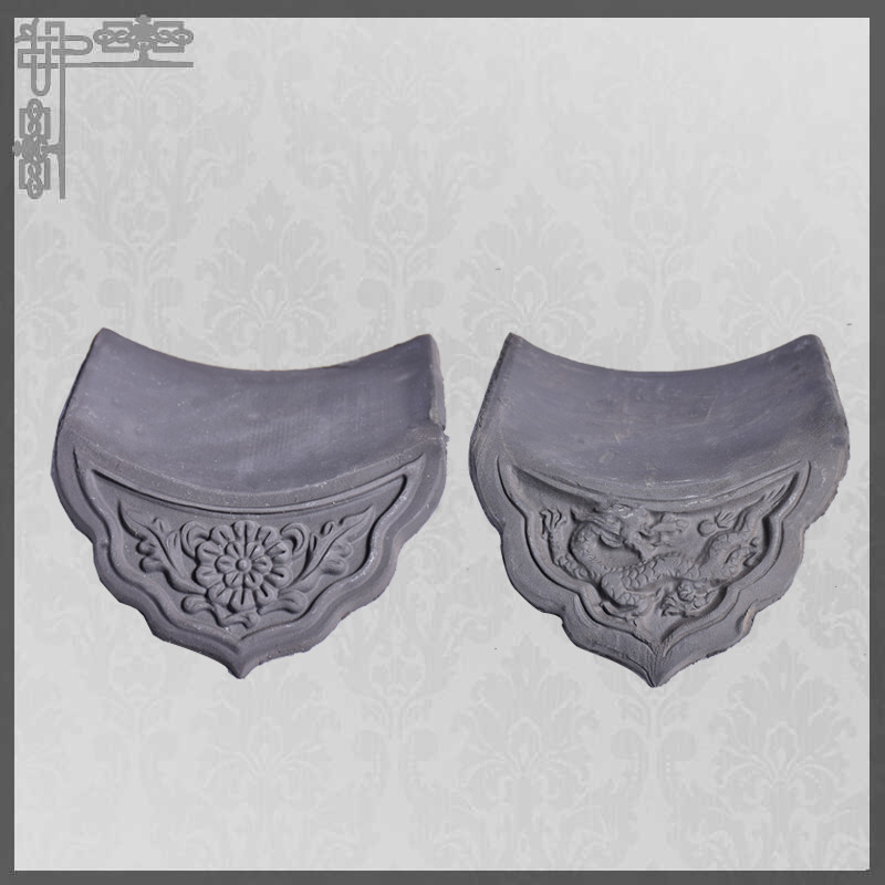 Traditionelle chinesische Grauton-Dachfliesen Überlegenes Dachmaterial für traditionelle asiatische Gebäude