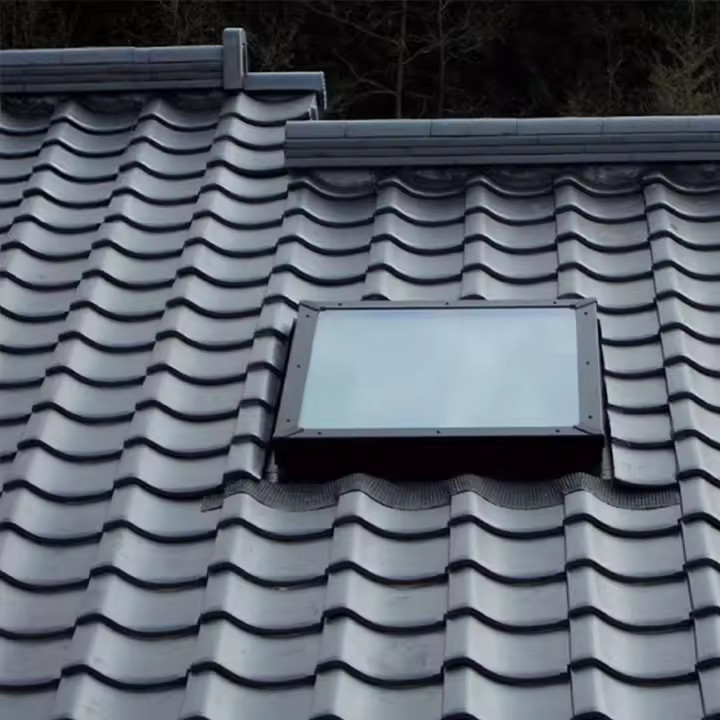 Keramische japanische Dachfliesen Baumaterial Wandfliesen Dachblech für altes japanisches traditionelles Dach