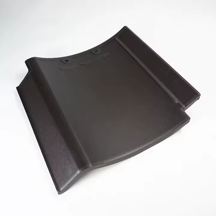Keramische japanische Dachfliesen Baumaterial Wandfliesen Dachblech für altes japanisches traditionelles Dach