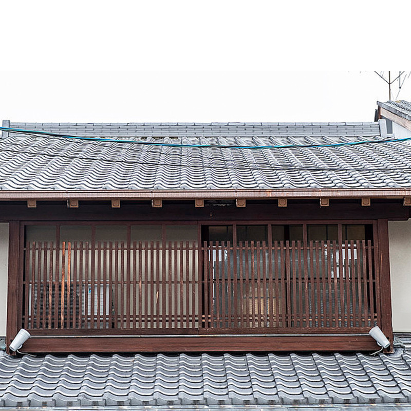 Authentische japanische Dachplatten, Schieferfliesen, Naturdachmaterial, vielseitige Farben, die traditionelle Architektur verbessern
