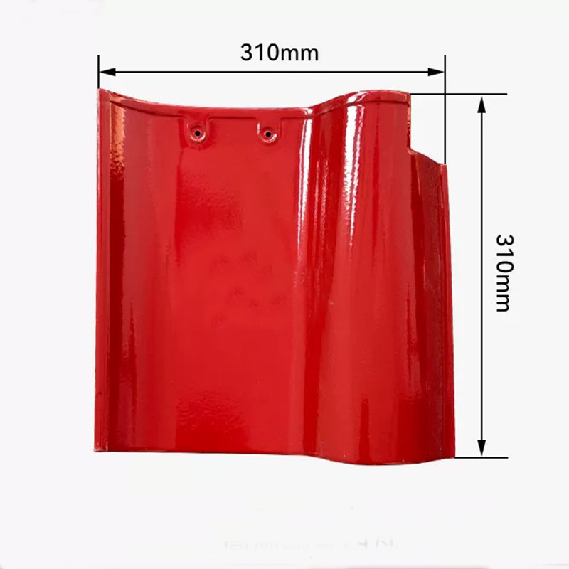 Premium S-Kurve Spanische Dachfliesen Klassiker Rot Hochwertige Keramik Wetterbeständiges Design Perfekt für traditionelles Zuhause