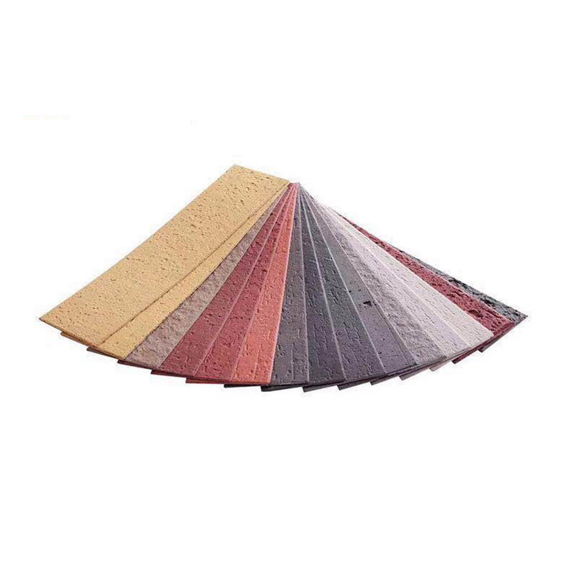 Weich gekrümmte Tonwandplatten Flexible Größenauswahl Authentische Wandfliesen Idealbaumaterial