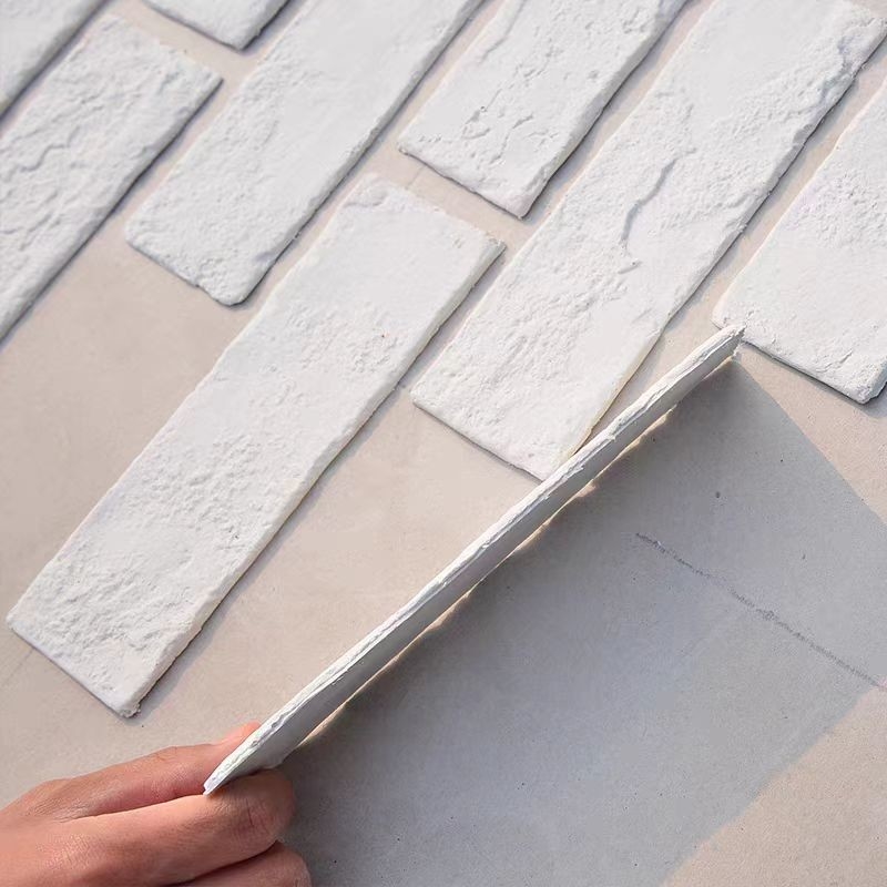 Travertine Aussehen Flexibel MCM Weicher Stein Wand Vernis für Außenwanddekoration Langlebig Flexible Keramikfliese