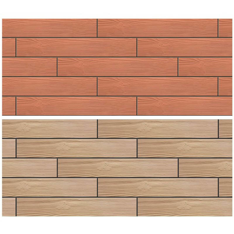 Hersteller Großhandel Holz aussehen Flexible weiche Steinwandfliesen feuerfeste umweltfreundliche dünne flexible MCM-Wandplatte