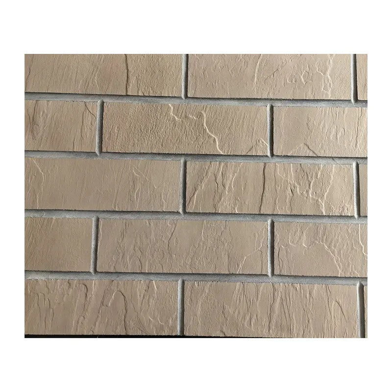 Schnelle Installation Ziegel Veneer MCM Antike Rote Brick Hotel Dekorative Außenwand Flexible kombinierte Keramikfliese
