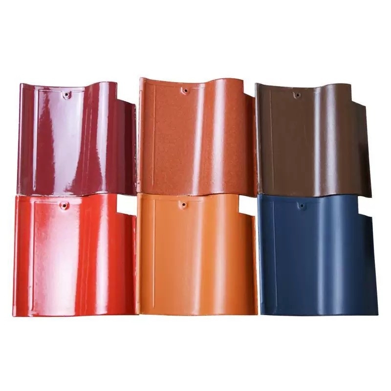S-Fliesen Dachzubehör Dach Sarking Klassiker Traditionelle chinesische Dachfliesen Verkauf Glas & Matte Ton & Keramik Lebensdauer