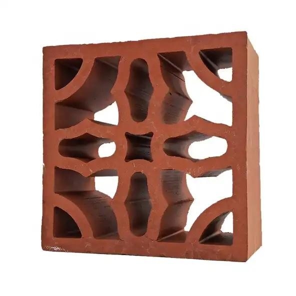 Innenwanddekoration Holz Terrakotta Brise Block Wandplatten Lüftungsziegel