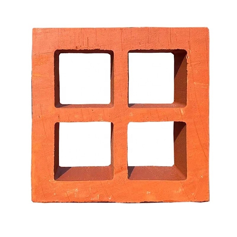 Klassisches Design Handgefertigte Terrakotta-Gartenwandblöcke für Außenfassaden und Wände
