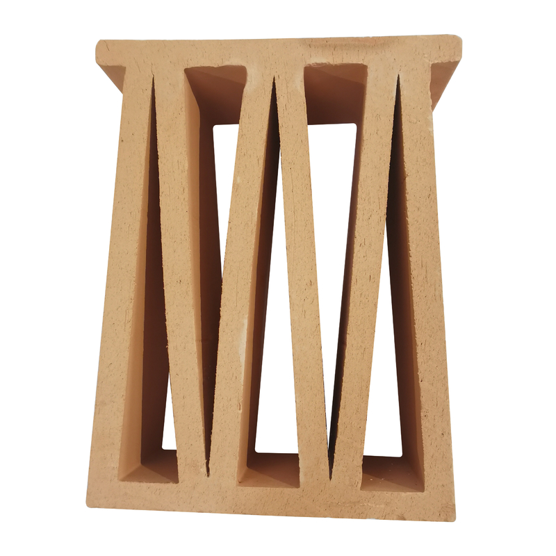 Terrakotta Breeze Block Form M-Form Wandplatte Innenarchitektur Dekorationsfeuerziegel Für Außen perforierte Dekoration Design