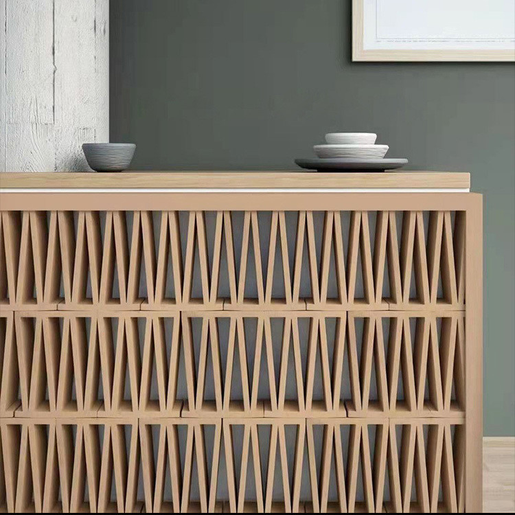 Terrakotta Breeze Block Form M-Form Wandplatte Innenarchitektur Dekorationsfeuerziegel Für Außen perforierte Dekoration Design