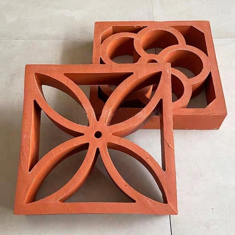 800 Centigrade Wärmedämmung Rotfeuer Ton Veneer Ziegel für klassische Außenwandgestaltung Klassischer Design Stil