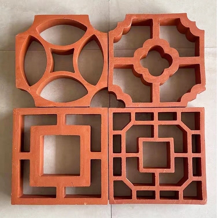 800 Centigrade Wärmedämmung Rotfeuer Ton Veneer Ziegel für klassische Außenwandgestaltung Klassischer Design Stil