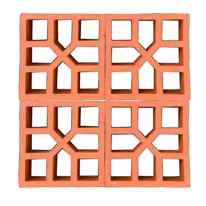 250*250*70mm Allgemeine Größe Dekorative Mauer aus Ziegelstein Brieseblock Beton mit 7% Absorption