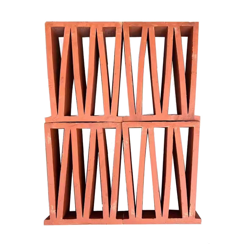 Klassische dekorative Hohlziegel Gartenzäune Brieseblock mit kompliziertem Design