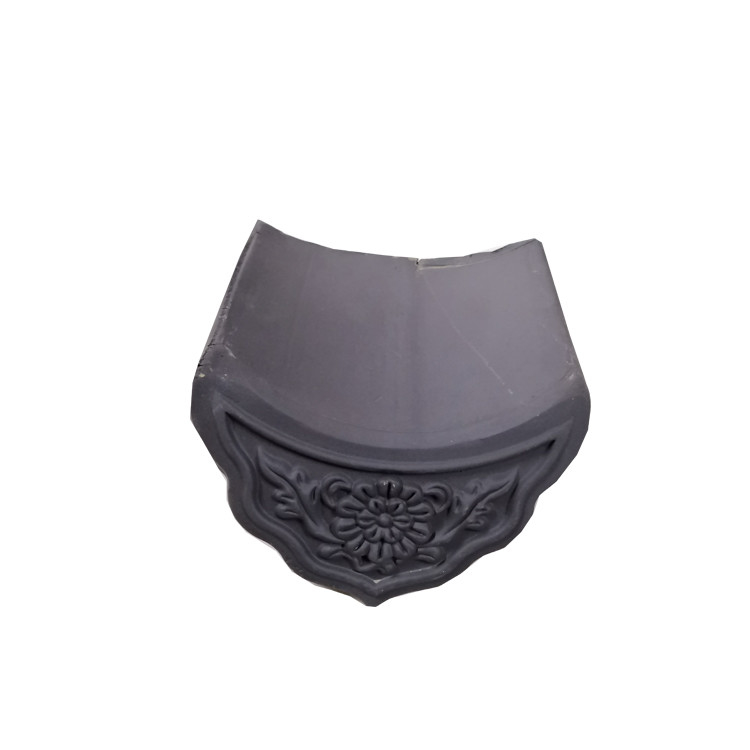 Traditionelle Chinesische Tempel Lehm Dachfliesen Zubehör 6% Wasserabsorption Für traditionelles Baustoff