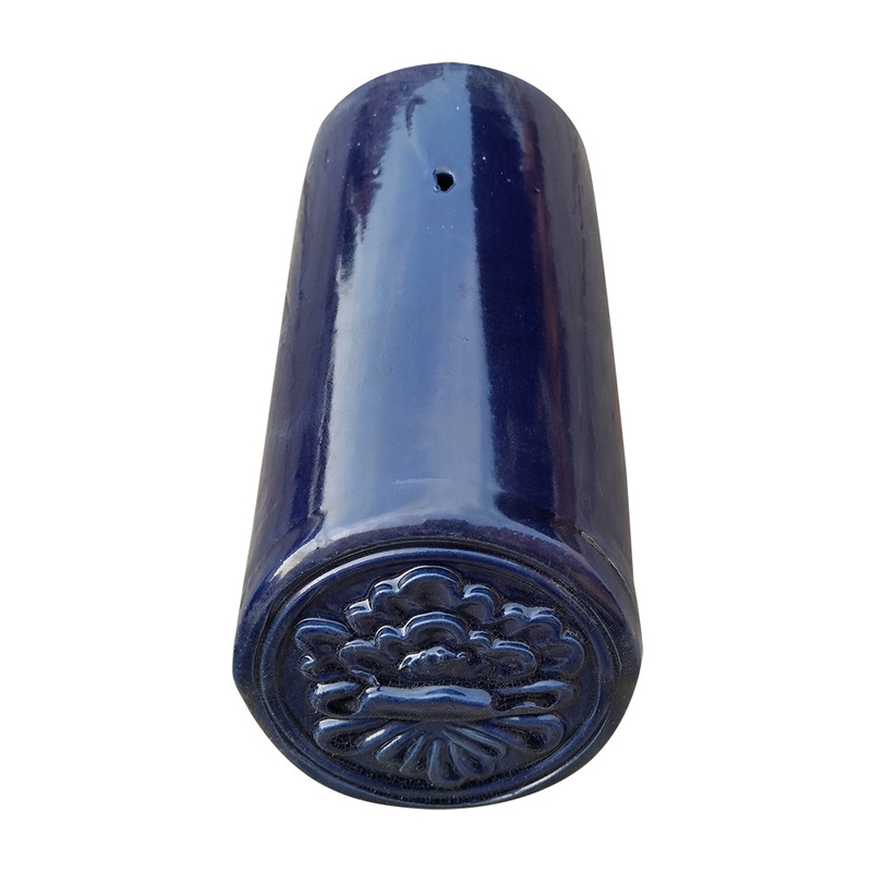 Chinesischer Design-Stil Direktlieferung von Cobaltblauen Keramik-Dachfliesen mit traditioneller chinesischer Pagoden-Dachgestaltung
