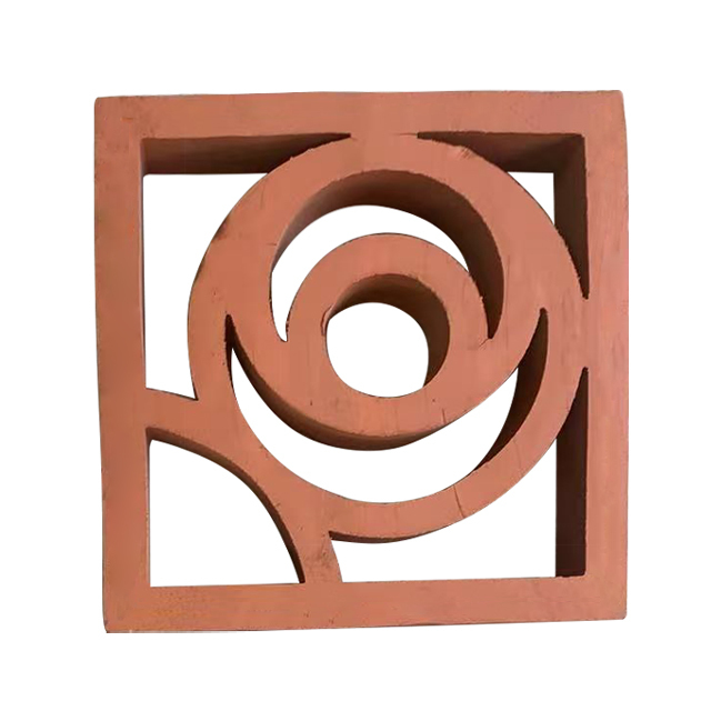 Neues Design Outdoor Wandfliesen für dekorative Terracotta-Windschutzblöcke