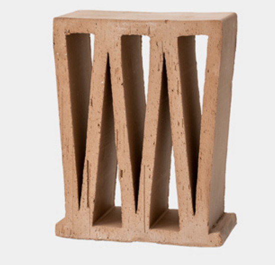 Neue Breeze Block Formen aus Terrakotta Perforierten Ziegeln Braun Dekorative Hohlwandfliesen