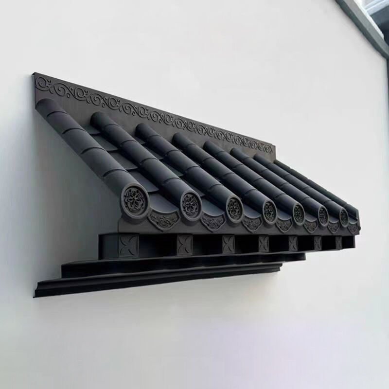 Plastic Japanese Roof Decoration Light Roofing Material For Interior Wall ,Booth