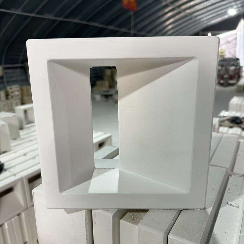 Hohle Betonwand Innen- und Außenzaun Dekor Zement Windblock Minimalistische Lamellen Beton Sichtschutz Block