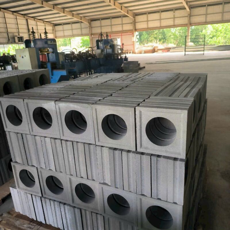 Zementkomponente Ziegel Quadratische Form Bildschirm Hintergrund Wandplatte Bildschirm Hohl 3D Design Nahtlos Schnell Installieren Dekor