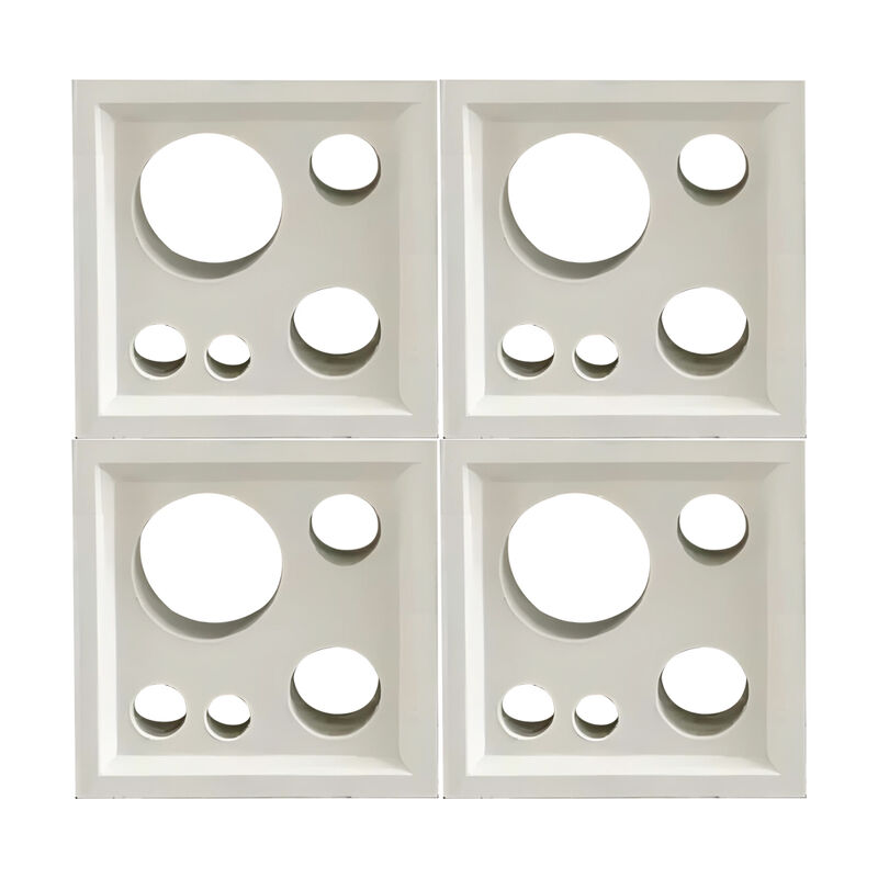 Brise Blocks Zement Perforierten Blöcken Belüftung Beton Wandbildschirm Block Innen-Außen Dekoration Ziegel Modern