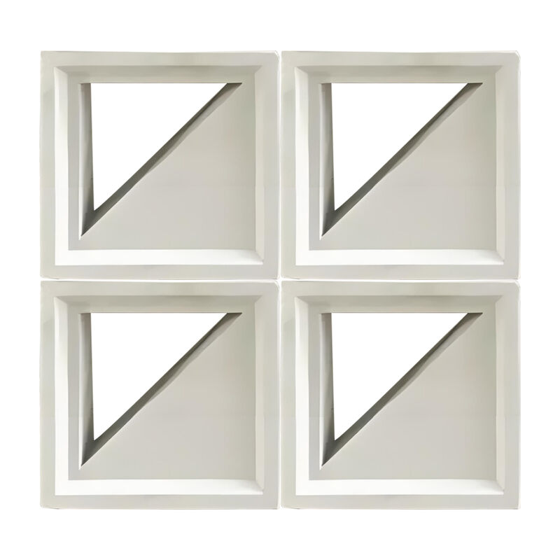 Vollständig anpassbarer Beton-Bildschirm-Block Maßgeschneiderter Entwurf für Architekten Hohlventilationswandziegel