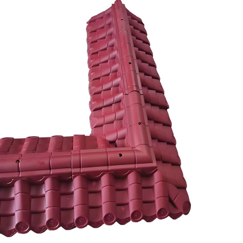 China-Stil Gartenhaus Dach Plastikblech Dekorativ Kunstharz PP Antike Dachfliesen