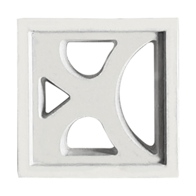 Quadratischer Zement-Breeze-Block zur Abschirmung, Belüftung, gesinterte Feuerziegel, hohle Wand, dekorative Ziegel