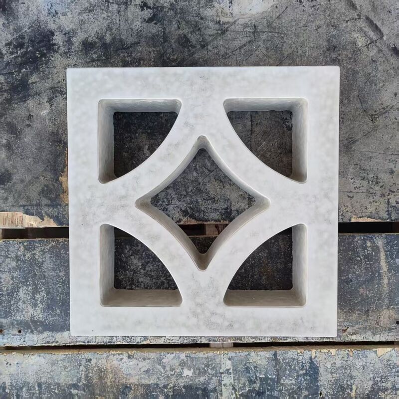 Modern Style Concrete Lattice Block Decorative Hollow Brick for Exterior Wall Cladding Ventilation façades
