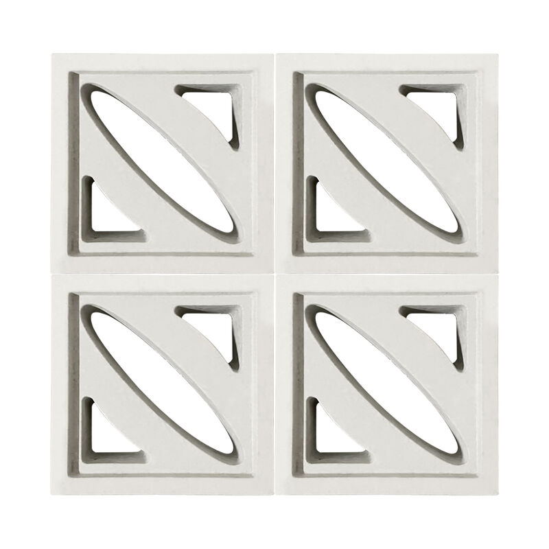 Gartenwandwandfliesen Zement Brise Blöcke Vorguss Beton Perforiernetz/ Ziegel für stilvolle Trennwände & Akzentwände