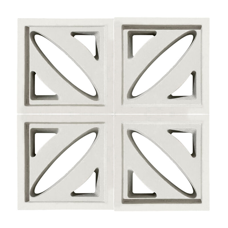 Gartenwandwandfliesen Zement Brise Blöcke Vorguss Beton Perforiernetz/ Ziegel für stilvolle Trennwände & Akzentwände