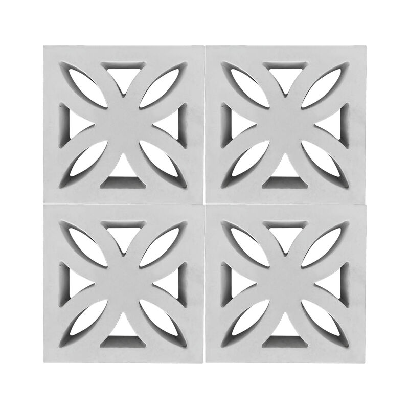 Gartenwandwandfliesen Betonwandblock Dekorative Perforationsziegel für moderne Gartenbildschirme und Landschaftsmerkmale