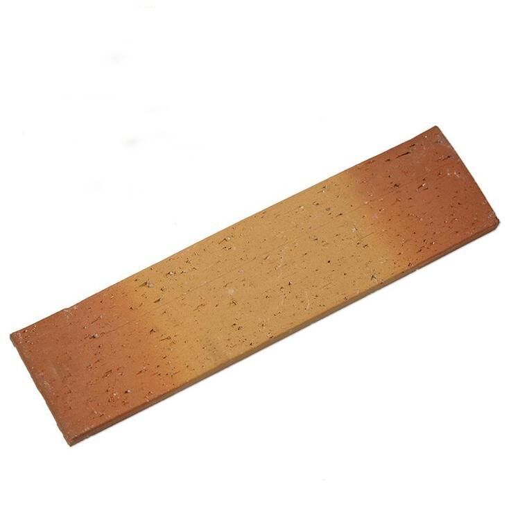 Natürliche Ton-Außenwandverkleidungsteile mit in den Ofen gebranntem Finish Split-Face-Brick-Wall Veneer-Fliese für Cafés und Wohnfassaden