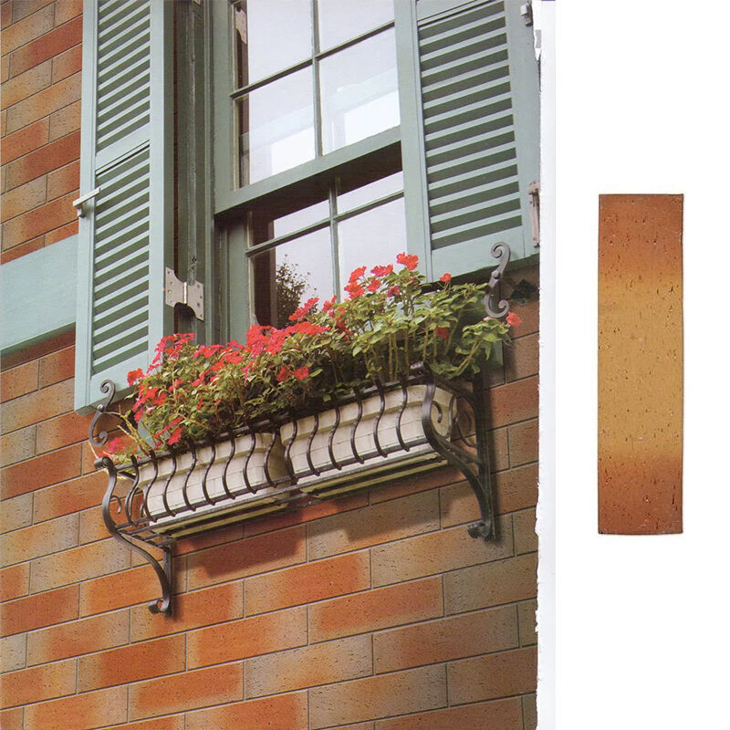 Natürliche Ton-Außenwandverkleidungsteile mit in den Ofen gebranntem Finish Split-Face-Brick-Wall Veneer-Fliese für Cafés und Wohnfassaden