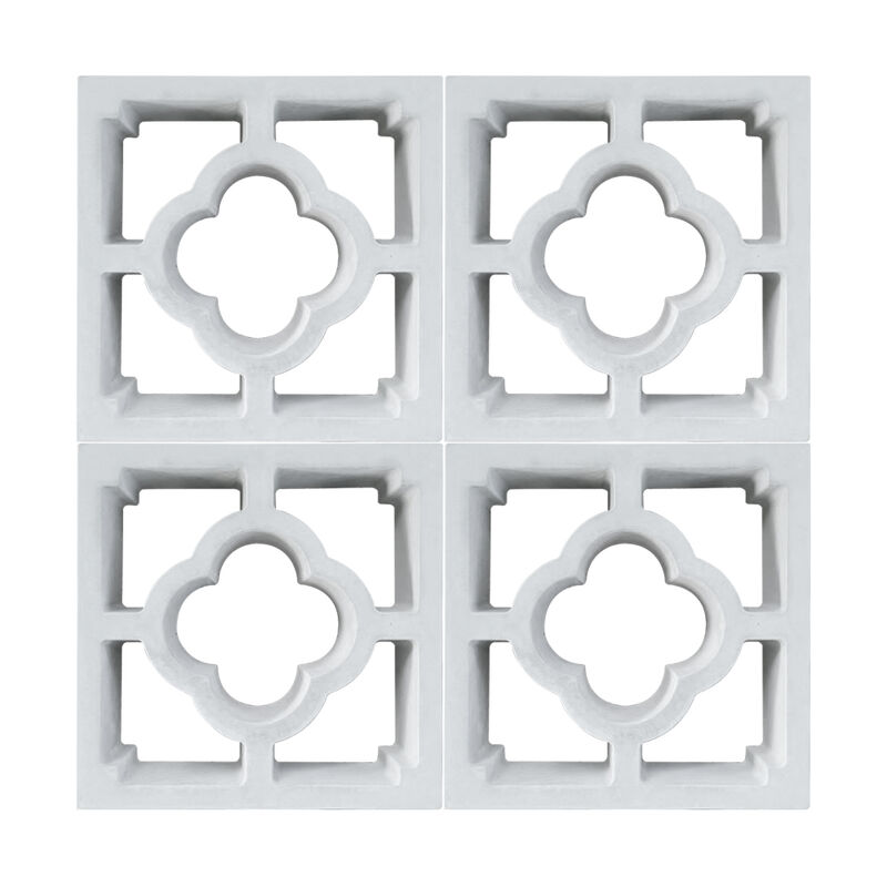 Dekorative Lüftungssteine aus Beton für stilvolle Innenwände und Akzentwände