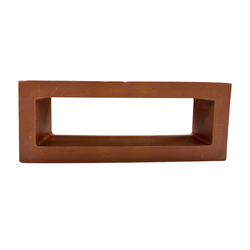 Terrakotta Lattice Ziegel Breeze Block Hohlziegel mit matter Oberfläche für Außenwandverkleidungen und atmungsaktive Innenraumtrennwände