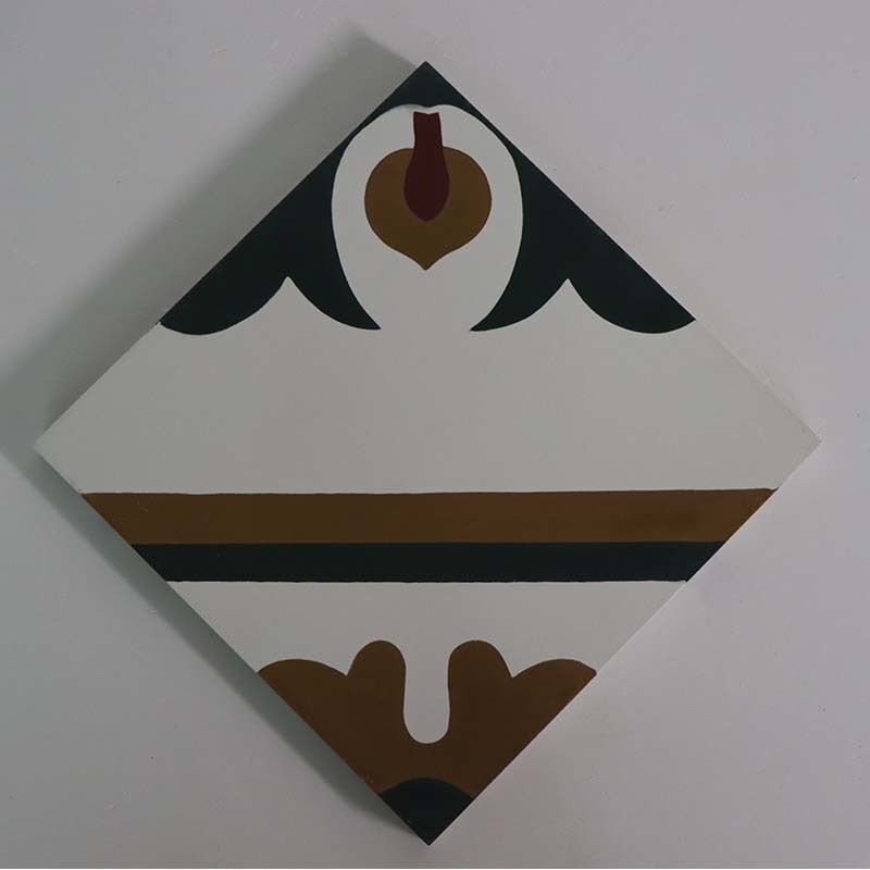 Vintage handgefertigte Zementfliesen 16mm dicke Keramikfliesen suchen nach Haus Gewerbe Boden Wand Pflastern Feature Wand