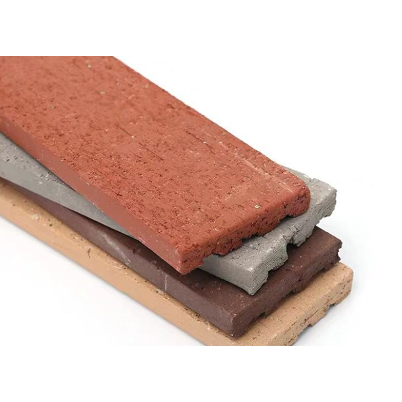 Nautrale Terrakotta Rot Split Face Ziegel Naturlegziegel Veneer für Außenwände Fassaden und modernes Architekturdesign