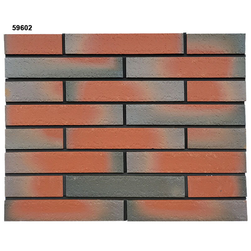 Geteilter Wandziegel für den Außenbereich, Villa, Garten, Außenwanddekoration, gespaltener Lehm, für den Fassadenbau
