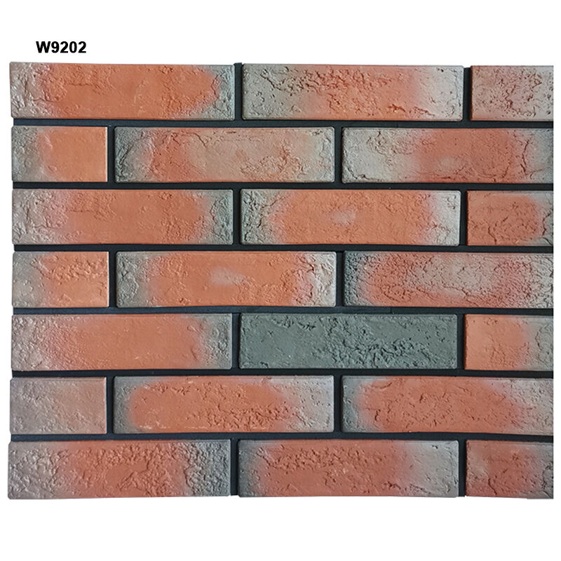Geteilter Wandziegel für den Außenbereich, Villa, Garten, Außenwanddekoration, gespaltener Lehm, für den Fassadenbau